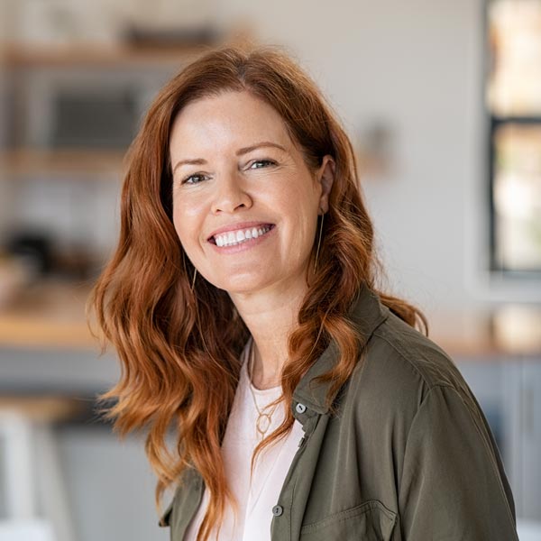 smiling woman