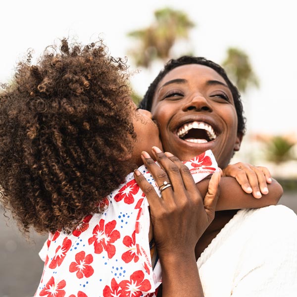 mother and daughter